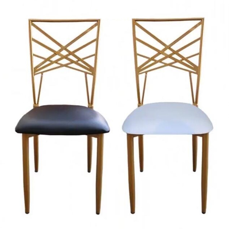Gold Metal Chair For Wedding Restaurants And Hotels