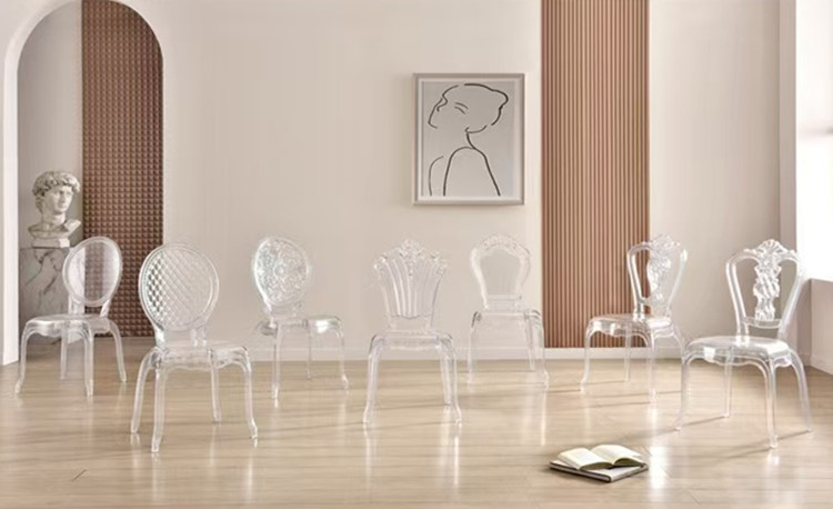 clear chairs