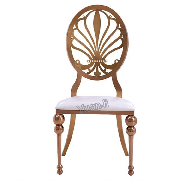 White Leather Metal Chrome Luxury Modern Dining Chairs