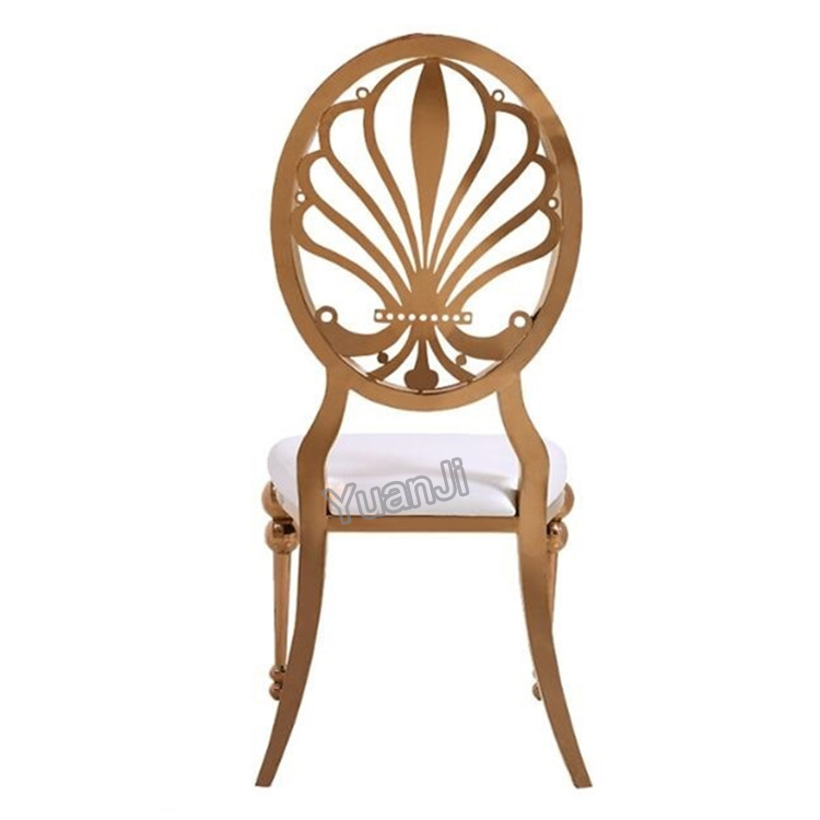White Leather Metal Chrome Luxury Modern Dining Chairs